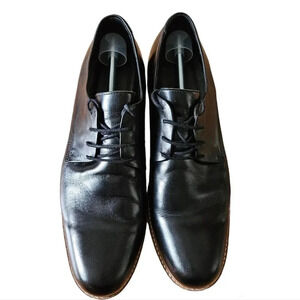 Airborn Argentinian Men's Formal Classy Leather  Black Shoes Size EU 45 US 12.
